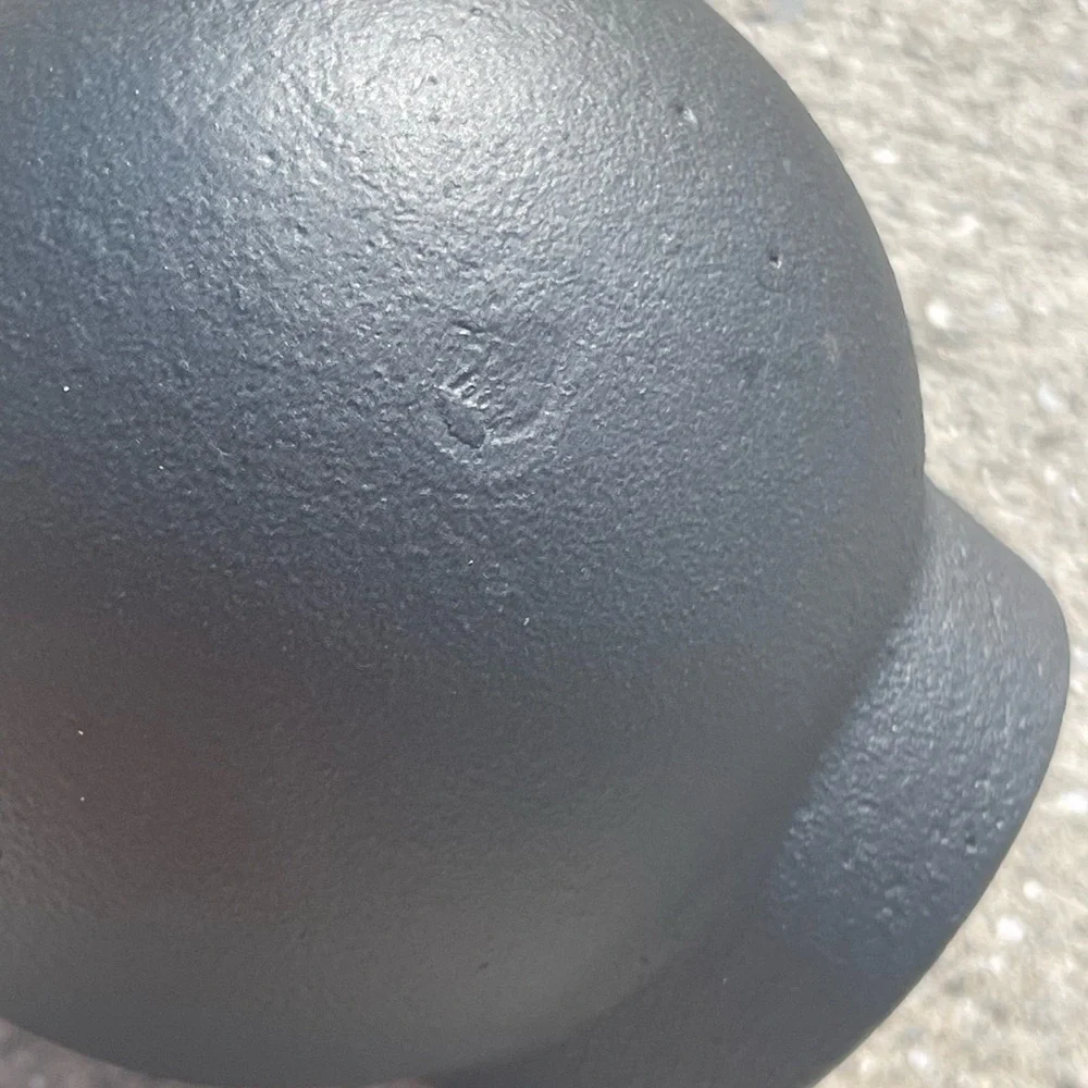RH Restoration Hardware INDUSTRIAL HAND-FORGED SMOOTH BALL FINIAL BLACKENED IRON